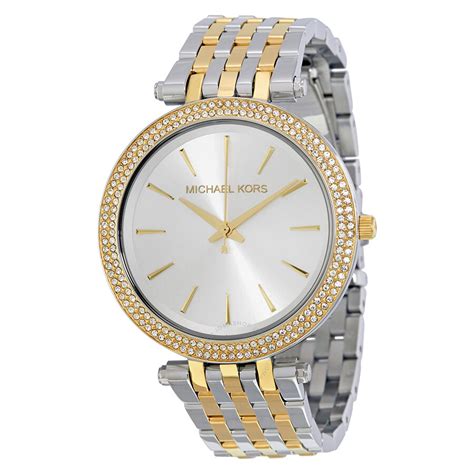 michael kors silver dial.